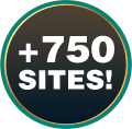 Mais de 750 sites
