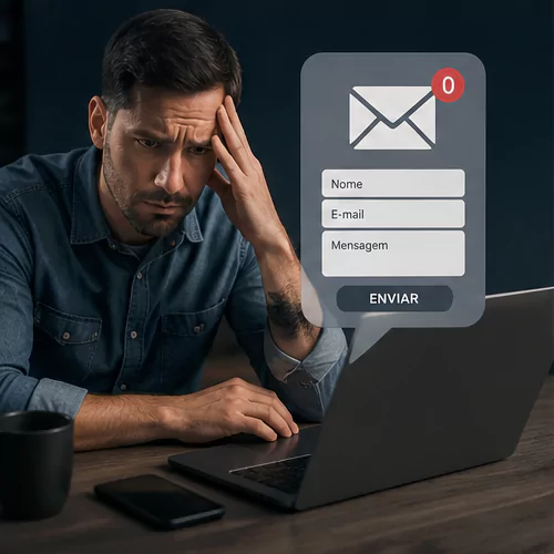 Empresa recebendo poucos contatos pelo site