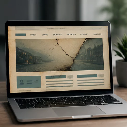 Site desatualizado
