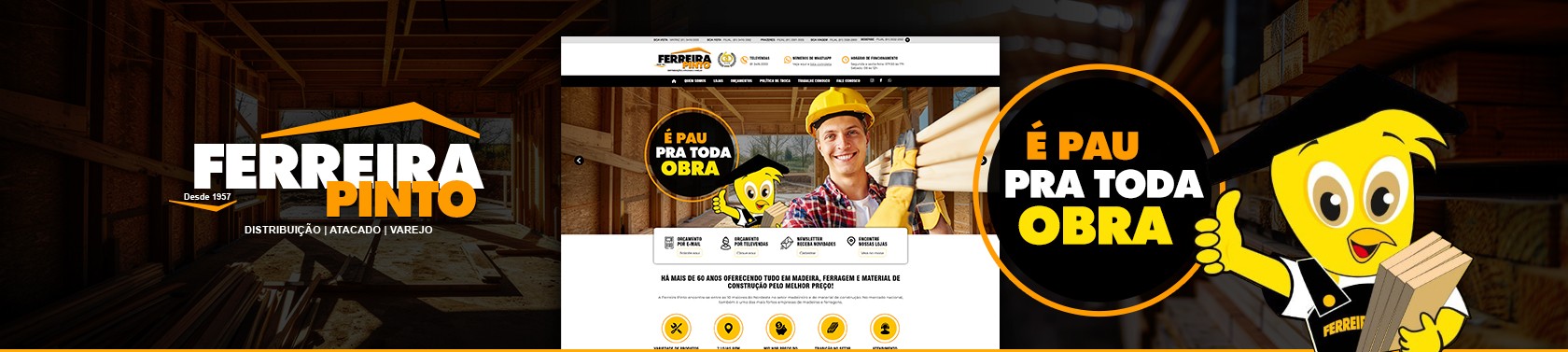 Criação do Site Ferreira Pinto