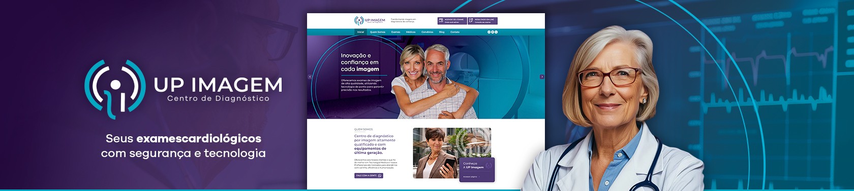 Criação do Site UP Imagem