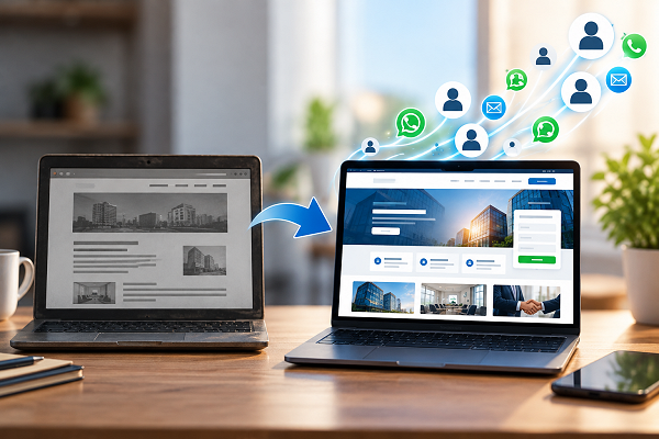 Como uma pequena empresa pode multiplicar os contatos depois de refazer o site