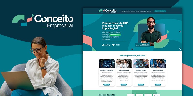 Topo Interna: conceito empresarial
