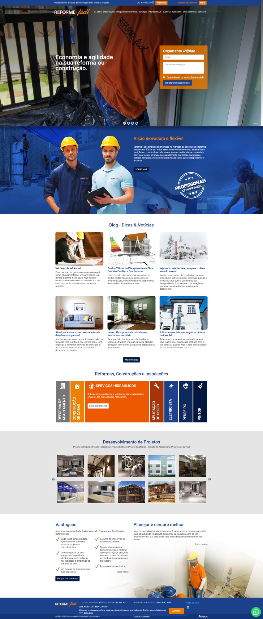 Print da página 3 do site
