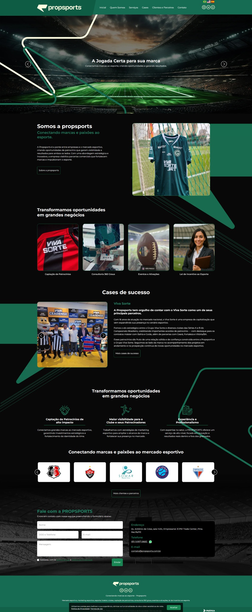 Print da página 3 do site