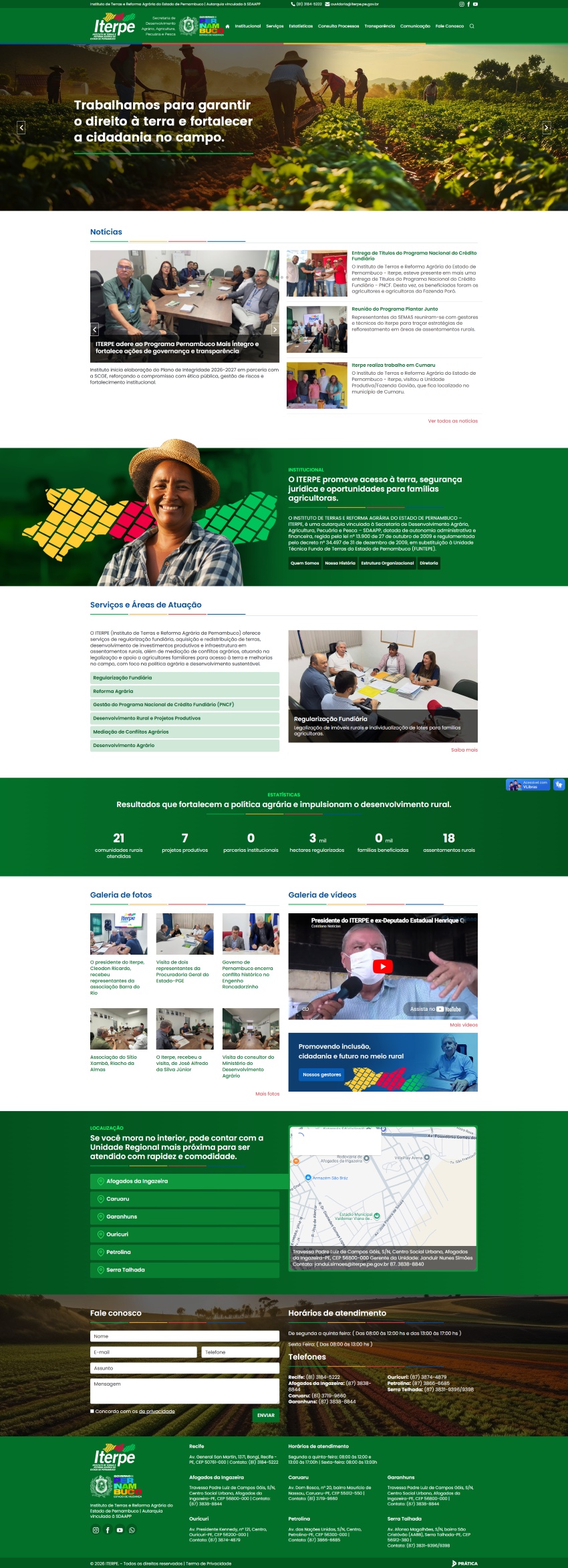 Print da página 3 do site