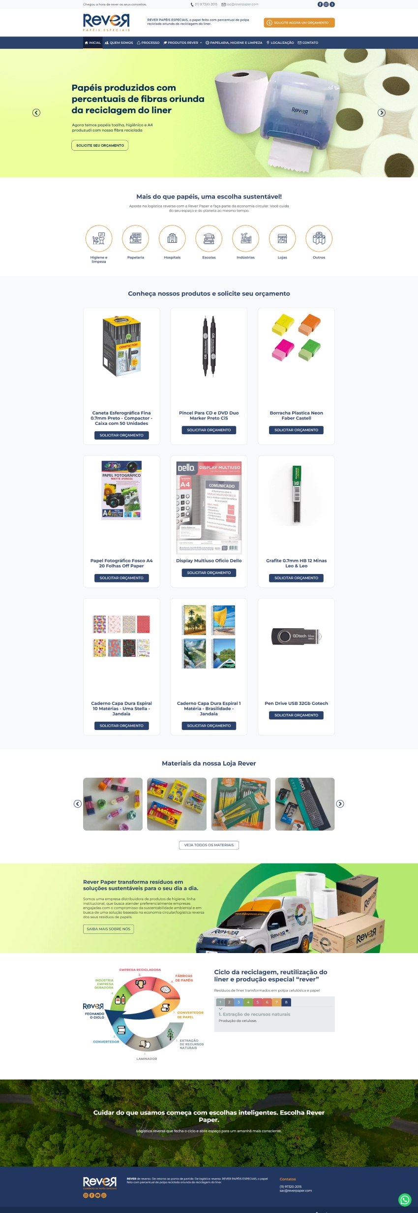 Print da página 3 do site