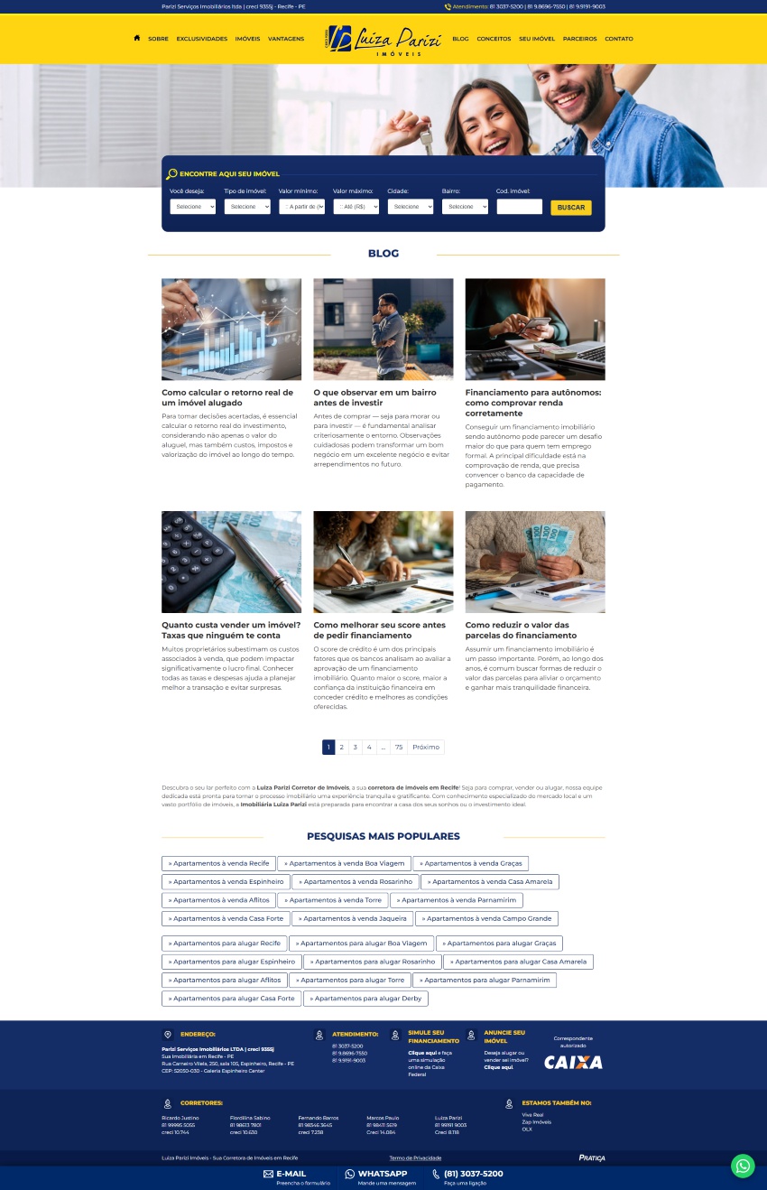 Print da página 4 do site