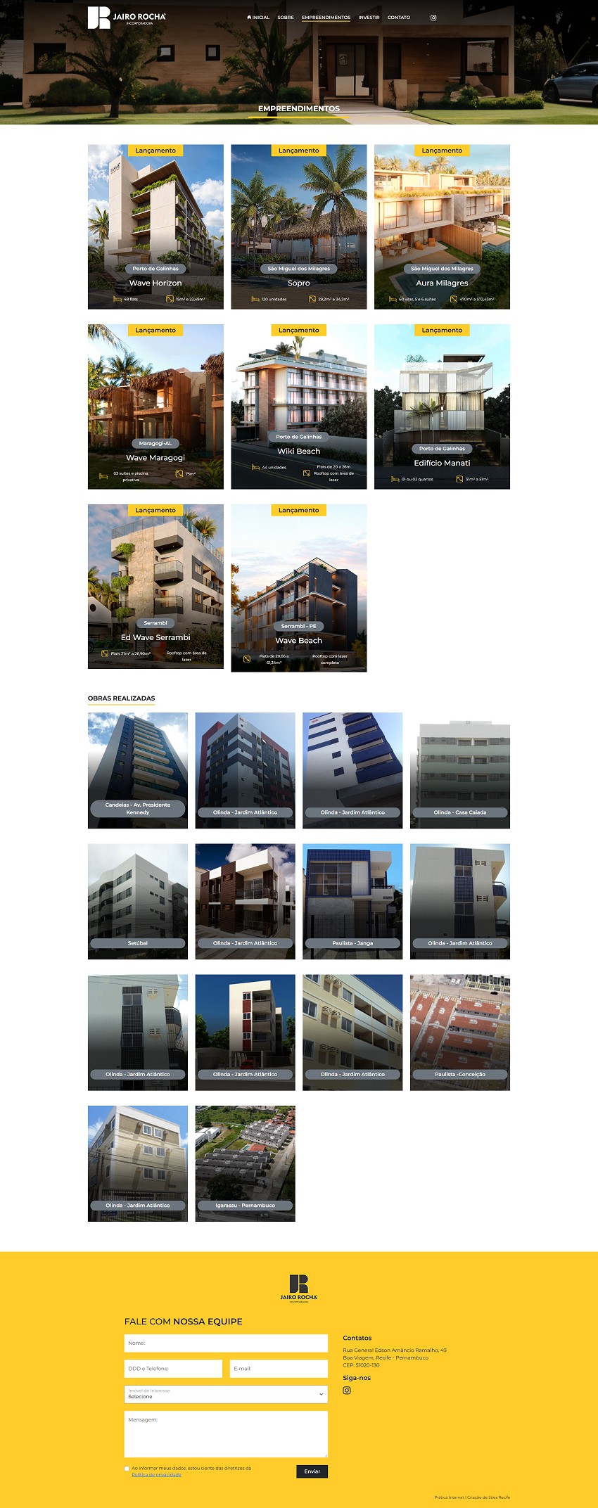 Print da página 4 do site