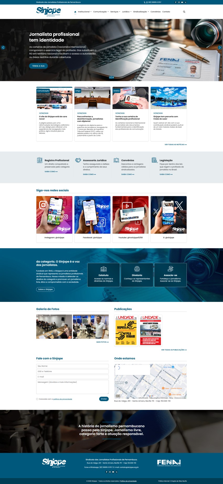 Print da página 3 do site