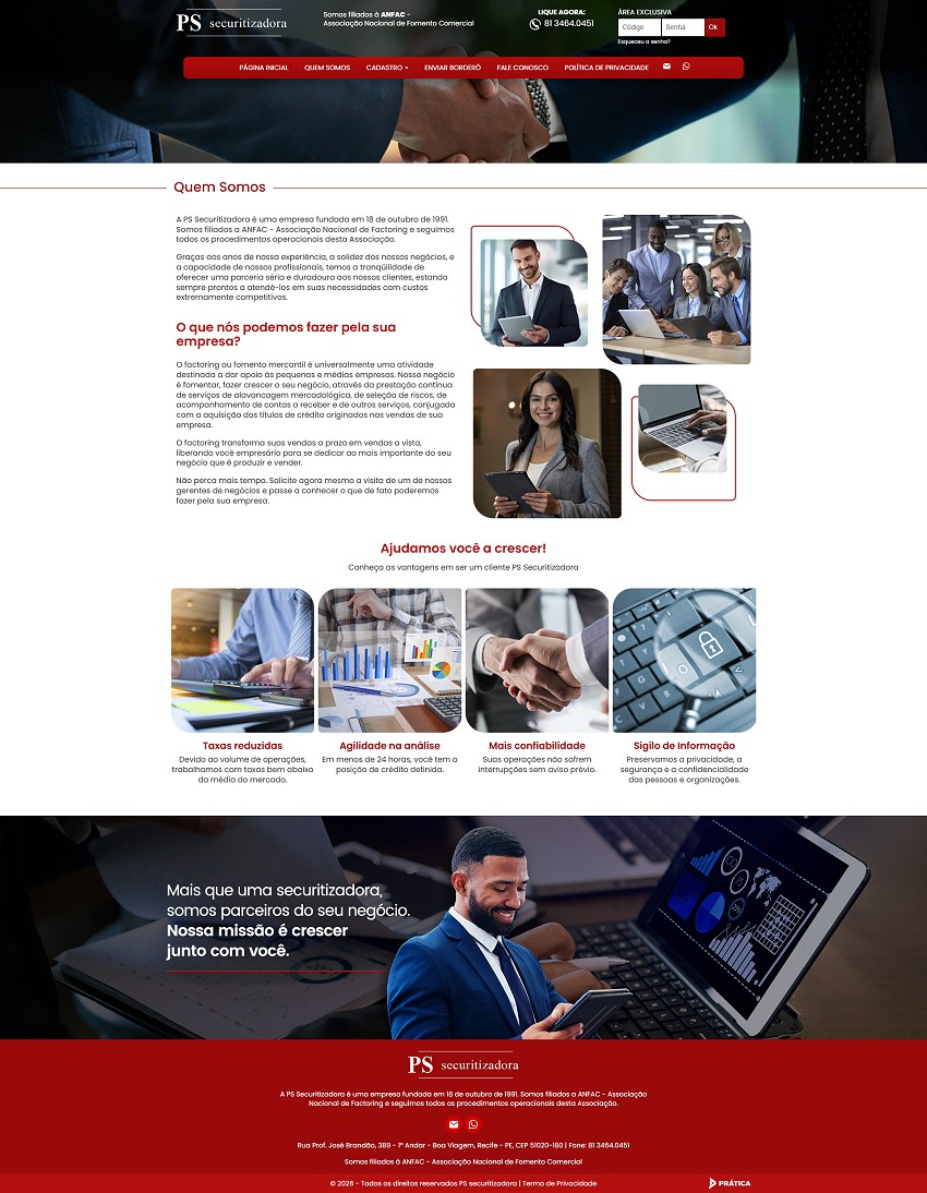 Print da página 4 do site