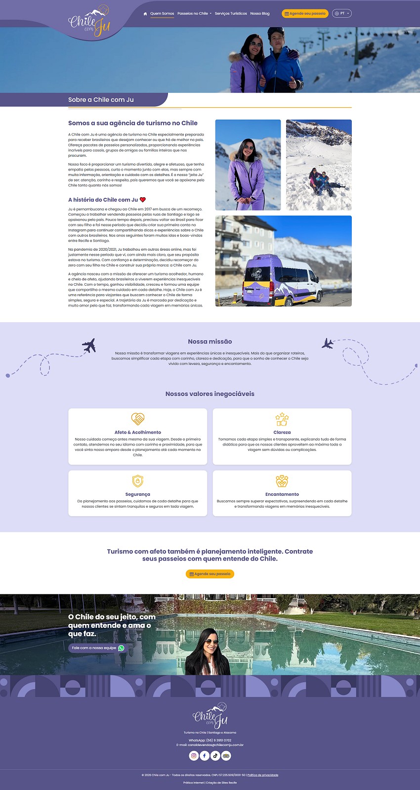 Print da página 4 do site