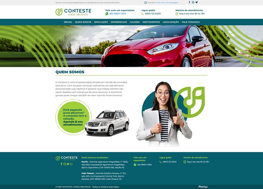 Print da página 4 do site