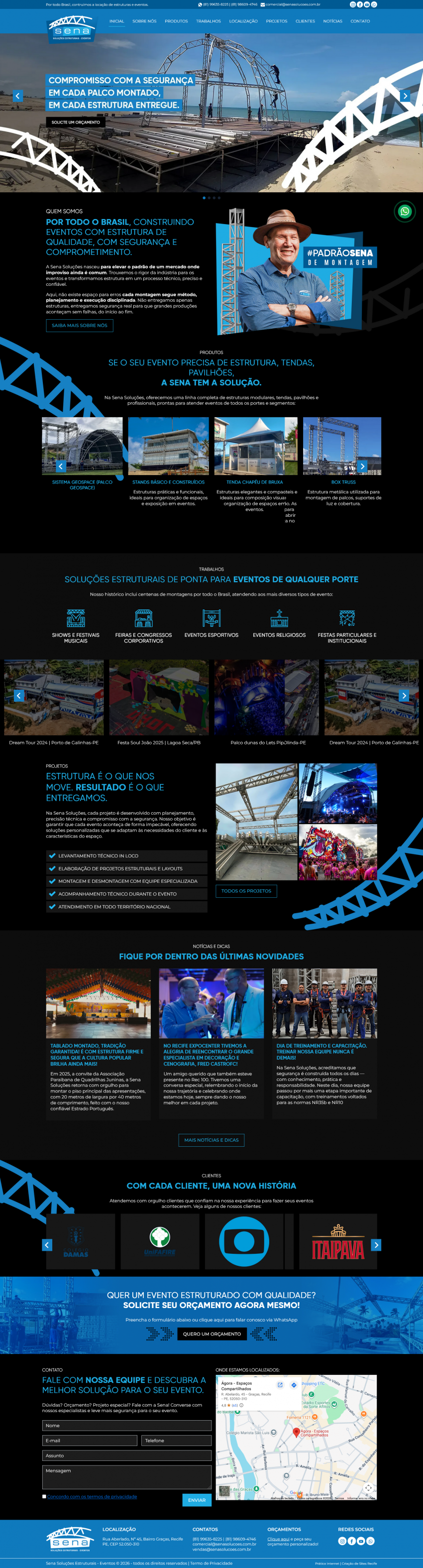 Print da página 3 do site