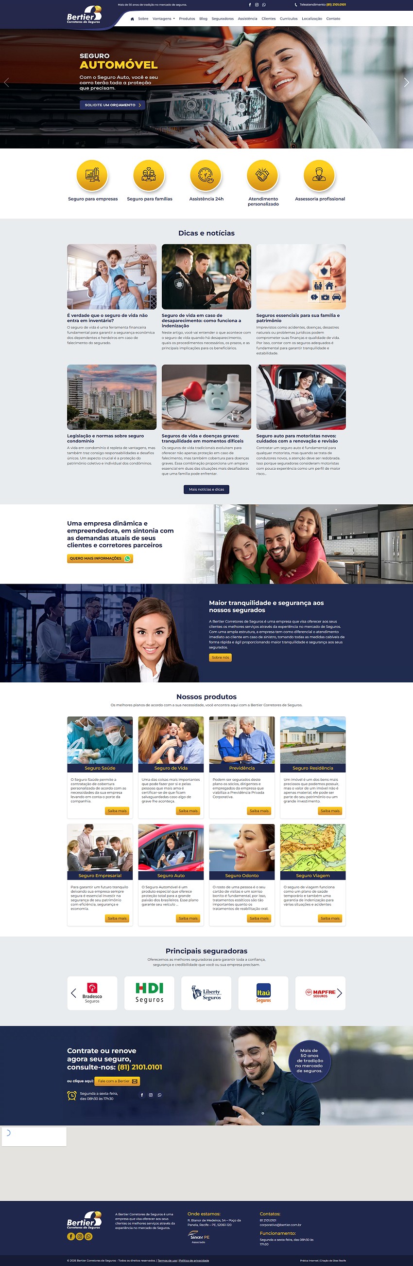 Print da página 3 do site
