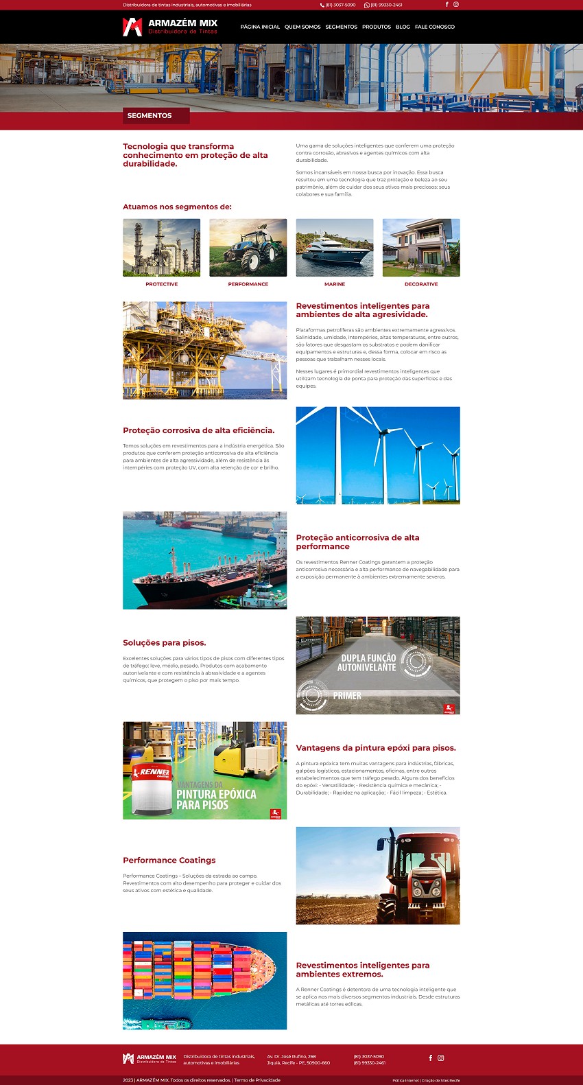 Print da página 4 do site