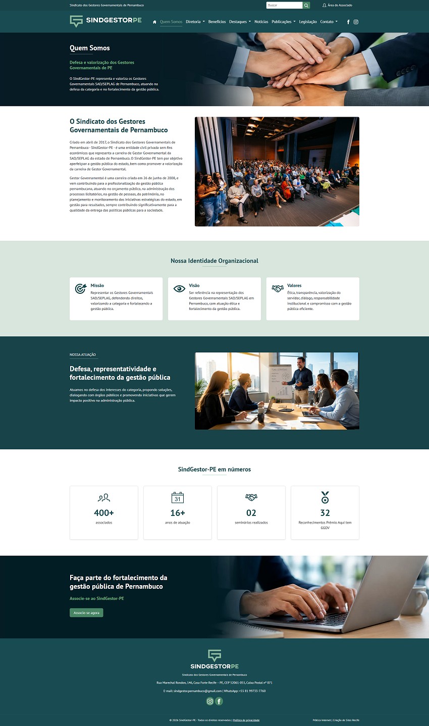 Print da página 4 do site
