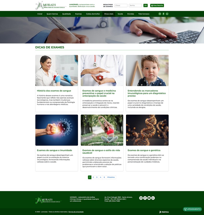Print da página 4 do site